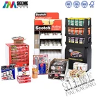 New design carton counter display stand box/custom printed big template cardboard display box