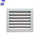 high quality white color aluminum shutters window louvered movable