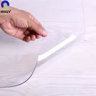 0.5-2.5MM super clear pvc soft film for table protective cover