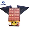 corrugated metal panels wing opening truck body