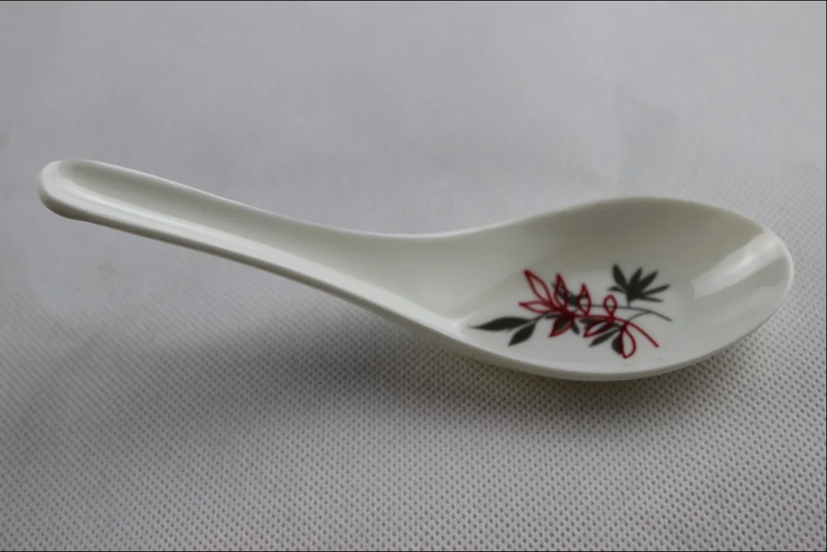 Melamine chinese style spoon