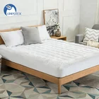 Mattress Pad Protector Full 100% Waterproof Mattress Pad Cover Breathable Hypoallergenic Vinyl Free Fitted
