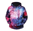 Hoge kwaliteit Custom Dye Sublimatie Star Sky trui hoodie