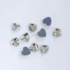 Heart cut flat back crystal hotfix rhinestones for wedding dresses