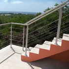 antique stainless steel stair railings