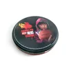 wholesale round waterproof tin cd box for game packaging