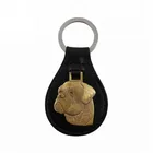 Custom Fashion Metal Key ring Holder Leather Dog Key chain