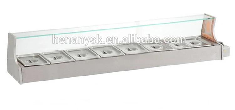  stainless steel new IS-TZR1200 food warmer counter high quality restuarant equipment Can be customized
