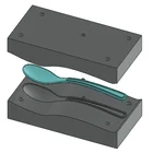 Professional OEM plastic spoon mould / molding service maker plastic injection mold with good quality