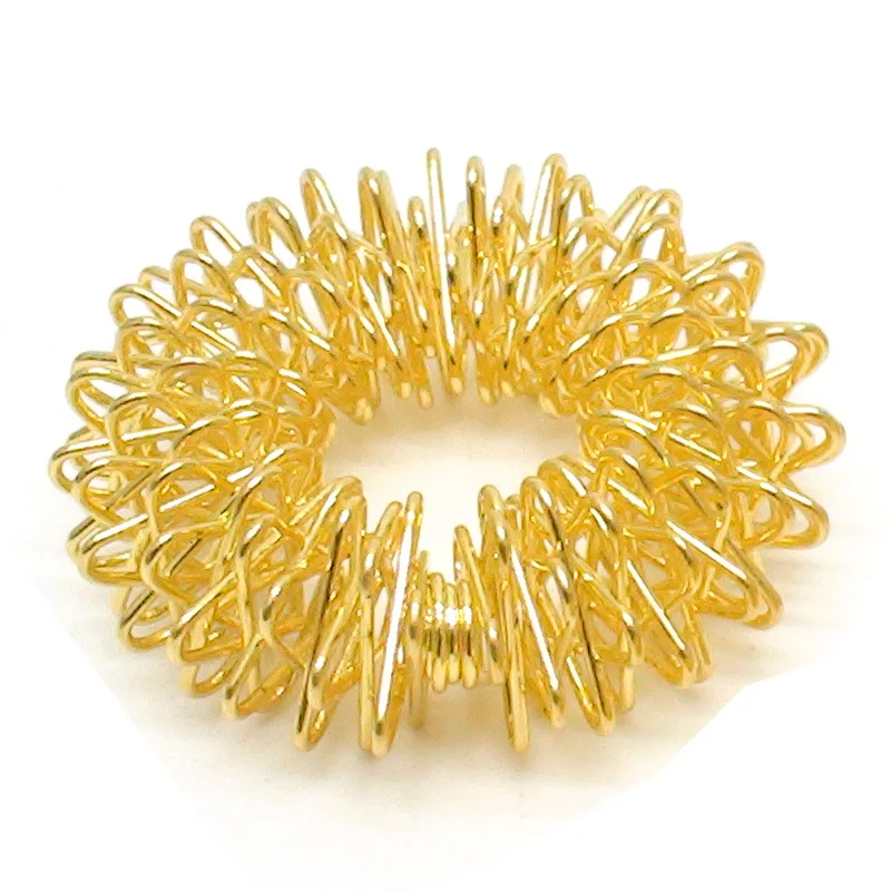 Gold-Finger-Massage-Ring-Acupuncture-Ring-Steel-Health-Care-Hand-Body-Massager-Tens-Stress-Relief-Help-w124