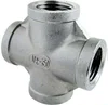 Stainless steel ss316 ss304 4 way cross union pipe fitting