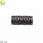 Brass hoodie metal drawstring cap cord end stopper for clothing accessories