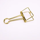 Creative Standard Metal Iron Wire Paper Clip In Paper Box