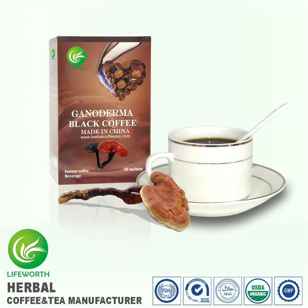 lifeworth high quality instant black coffee powder with