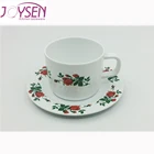 7.2oz capacity melamine tea cup and saucer cheap