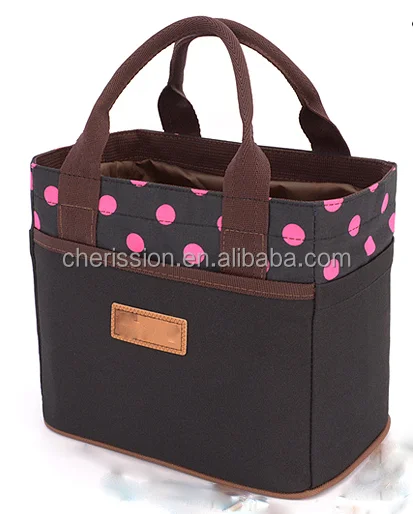 aluminium cooler lunch tote bags for adult with drawstring closure