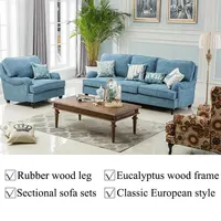 Modern Fabric Set Sectional Luxury Couch Living Room Furniture Sofa