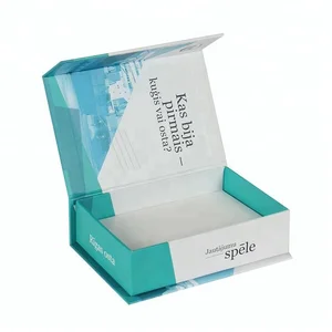 book type packaging boxes