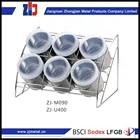 trading & supplier of china products round spice storage canister set with rack