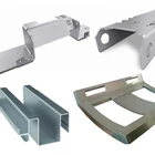 Custom perforated aluminum sheet metal CNC bending processing parts