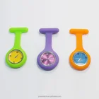 Silicone Nurse Watch Quartz Watches Nurses Safety Pin Silicone Rubber Nurse Watch Brooch Nurse Watch