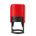 Personalized Round Date Batch Code Self Ink Stamp With OEM