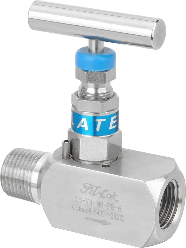 high temperature needle valve grafoil packing ss316
