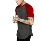2019 new design Amazon wholesaler heavy cotton oversized longline long tail t shirt