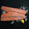 Frozen smoke chum salmon fillet bulk whole sale seafood company