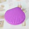 Wholesale small plastic sea shell shaped pocket mirror