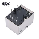 Bset Selling 8P8C Panel Mount Ethernet Modular Jack Waterproof RJ45 Connector