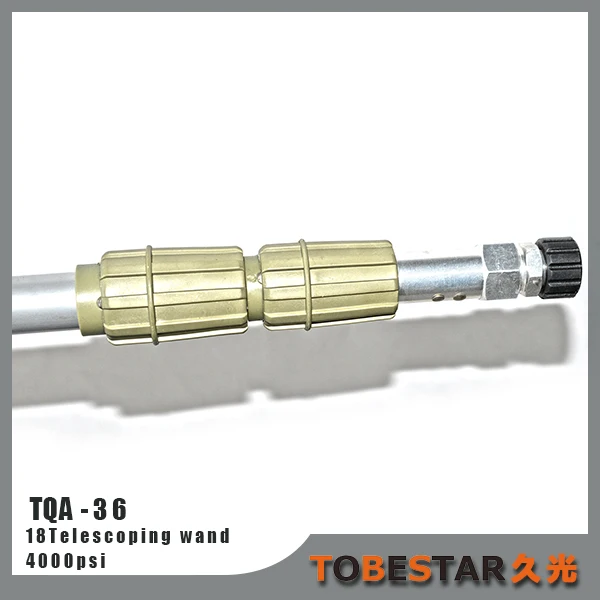 Up To 4000psi Telescoping Pole Attachments/aluminum Poles Telescopic