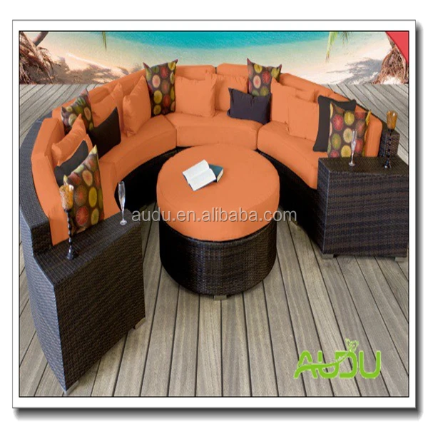 outdoor round lounge furniture