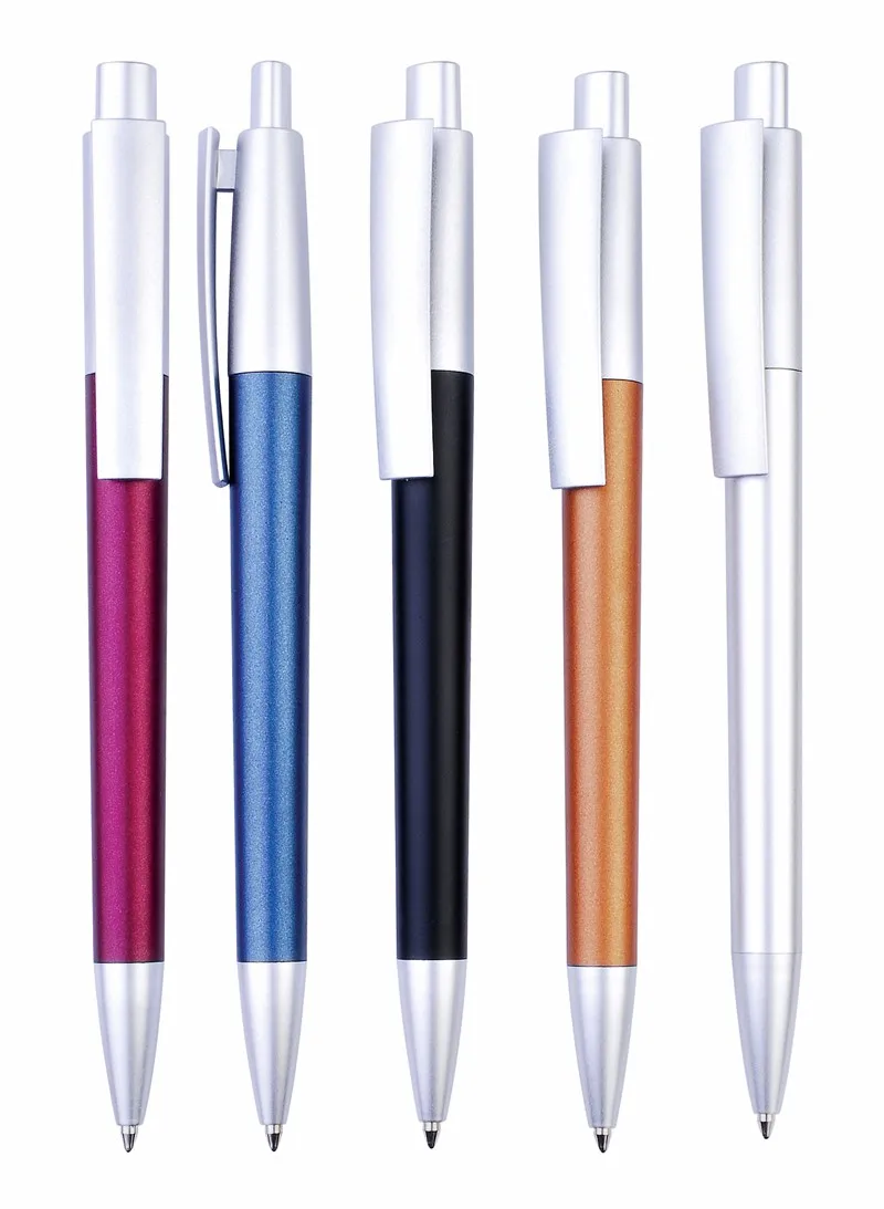 plastic ball pen raw materials cheap pen with funny custom logo