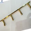 China Eco-Friendly Bathroom Accessory Golden Chrome Stainless Steel 304 Material Cloth Hook