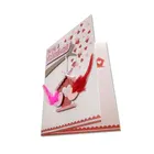 Custom Handmade Wedding Greeting Gift Cards For Valentine's day
