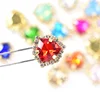 Flower Setting Claw Fat Triangle Crystal Pendant Glass Point Back Rhinestone Sewing on Crystals to Fabric Rhinestones Clothing