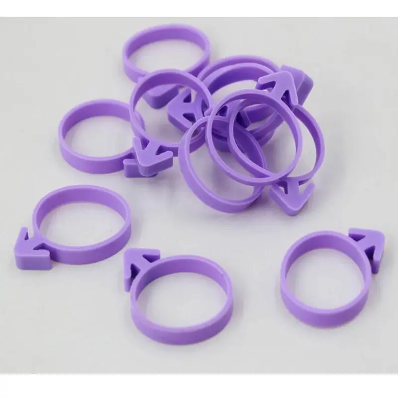 12PCS Silicone Icing Bag Ties Fixed Rings DIY Reusable Piping Decorating Bag Rubber Band Lashing No Leaks Baking&Pastry Tools