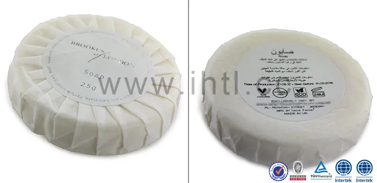 etc logo printing on soap/film/sachet/box fragrance spa,lemon