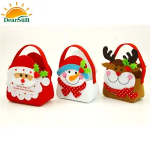 cute felt christmas gift tree candy bags wholesale