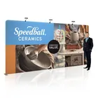 Portable Trade Show Tension Fabric Exhibition Folding Panel Display