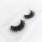private label eyelashes wispy diamond shaped package wholesale premium 5d mink lashes
