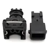 Black Ev1 Amp 2-pin Connector For Fuel Injector
