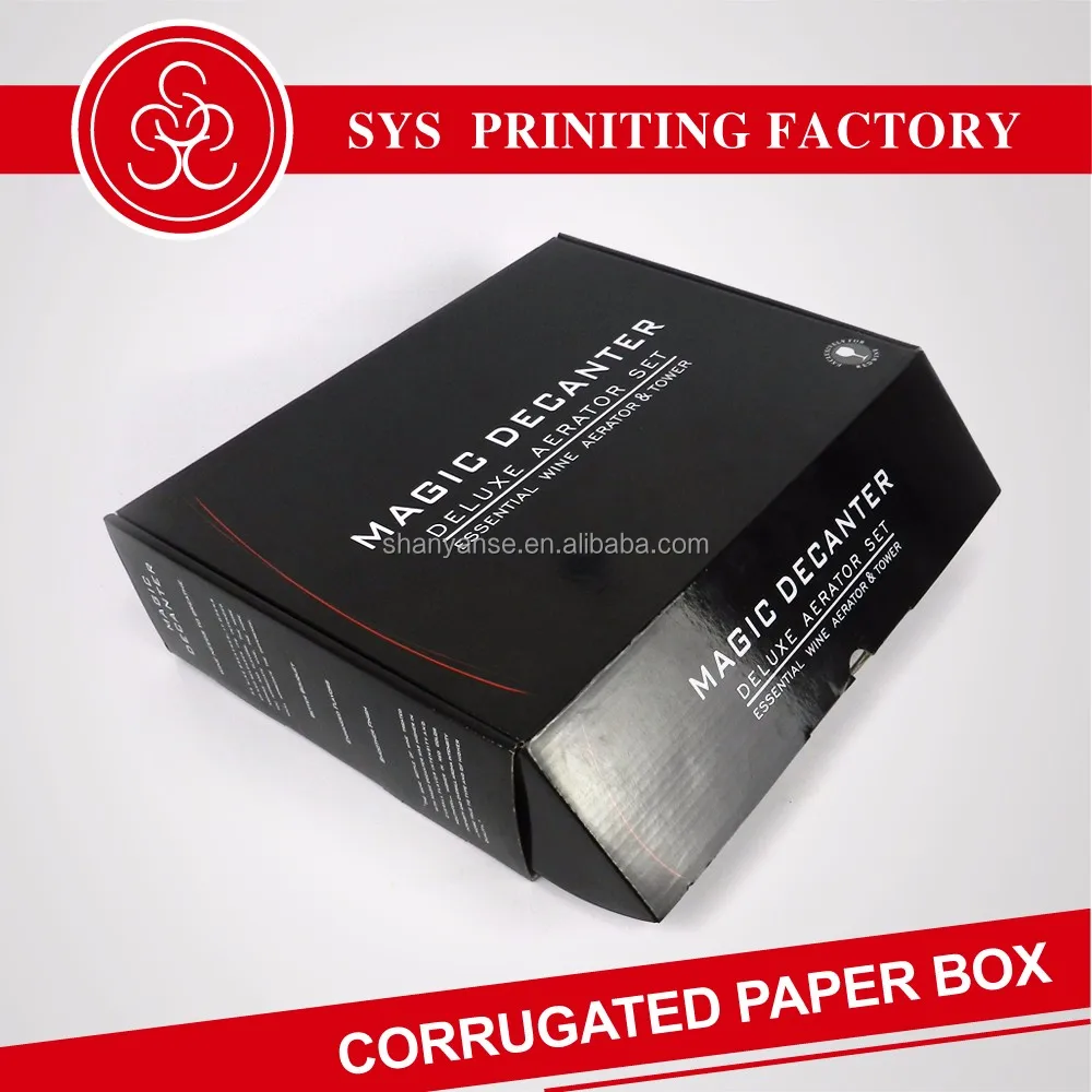 folding corrugated pizza paper box