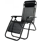 Amazon Basics Zero Gravity Chair Folding Reclining Office Outdoor Lounge Chairs with cup holder