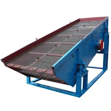 High quality water vibrating screen machine with ISO certificate