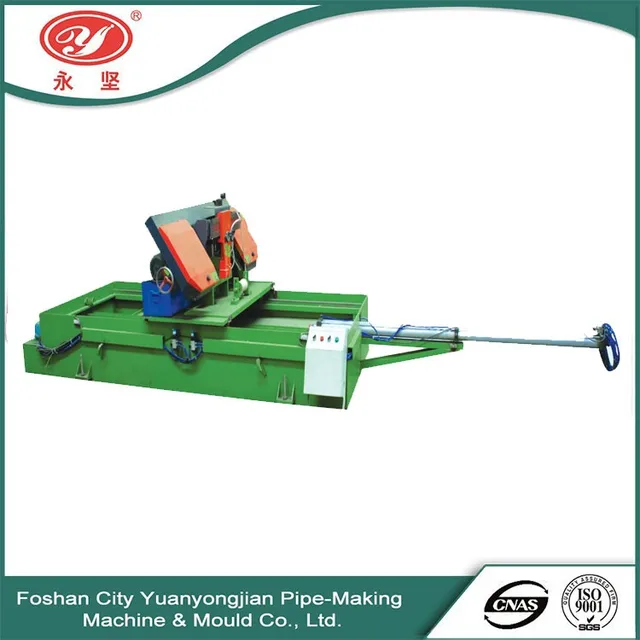 Stainless steel pipe cutting machine bring saw cutting table