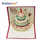 Popular wedding cards Birthday greeting card designs paper birthday 3D greeting cards