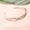 New fashion exquisite personality irregular square diamond openings bracelet women bangle