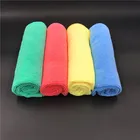 16x16 inch All Purpose Microfiber Fabric Towel Microfiber Cleaning Cloth Shop Towel Wiping Rags Car Wash